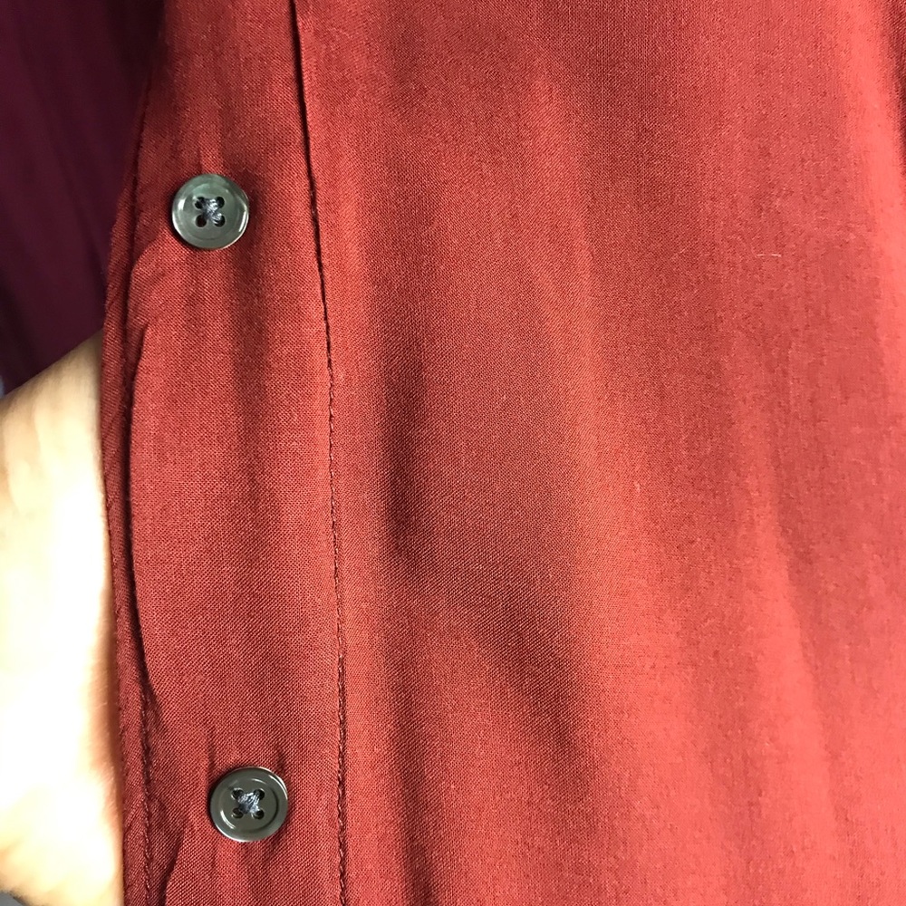 James Perse Button Blouse Size Small - image 6